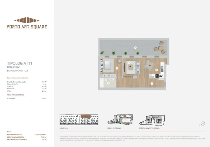 Apartamento T1 para Venda em Cedofeita, Santo Ildefonso, Sé, Miragaia, São Nicolau e Vitória Foto 14