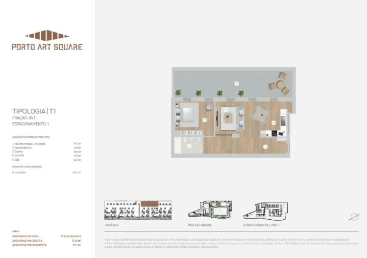 Apartamento T1 para Venda em Cedofeita, Santo Ildefonso, Sé, Miragaia, São Nicolau e Vitória Foto 14