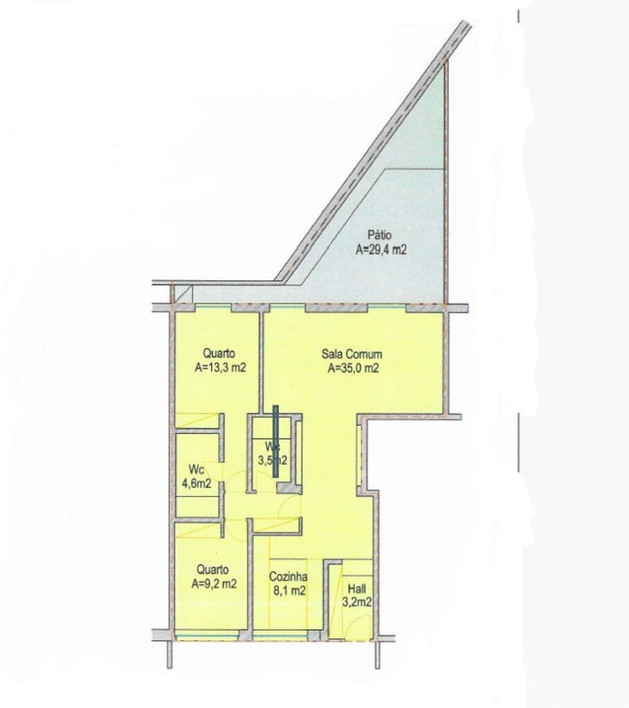 Apartamento T2 para Arrendamento em Estrela Foto 30