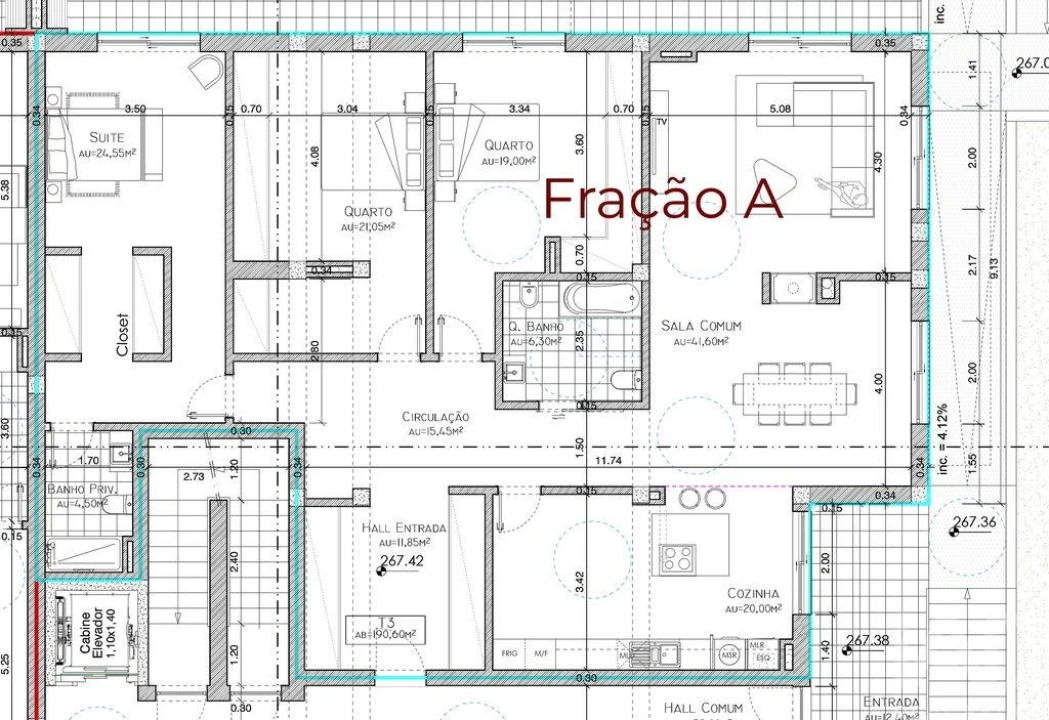 Apartamento T3 para Venda em Nogueira do Cravo e Pindelo Foto 4