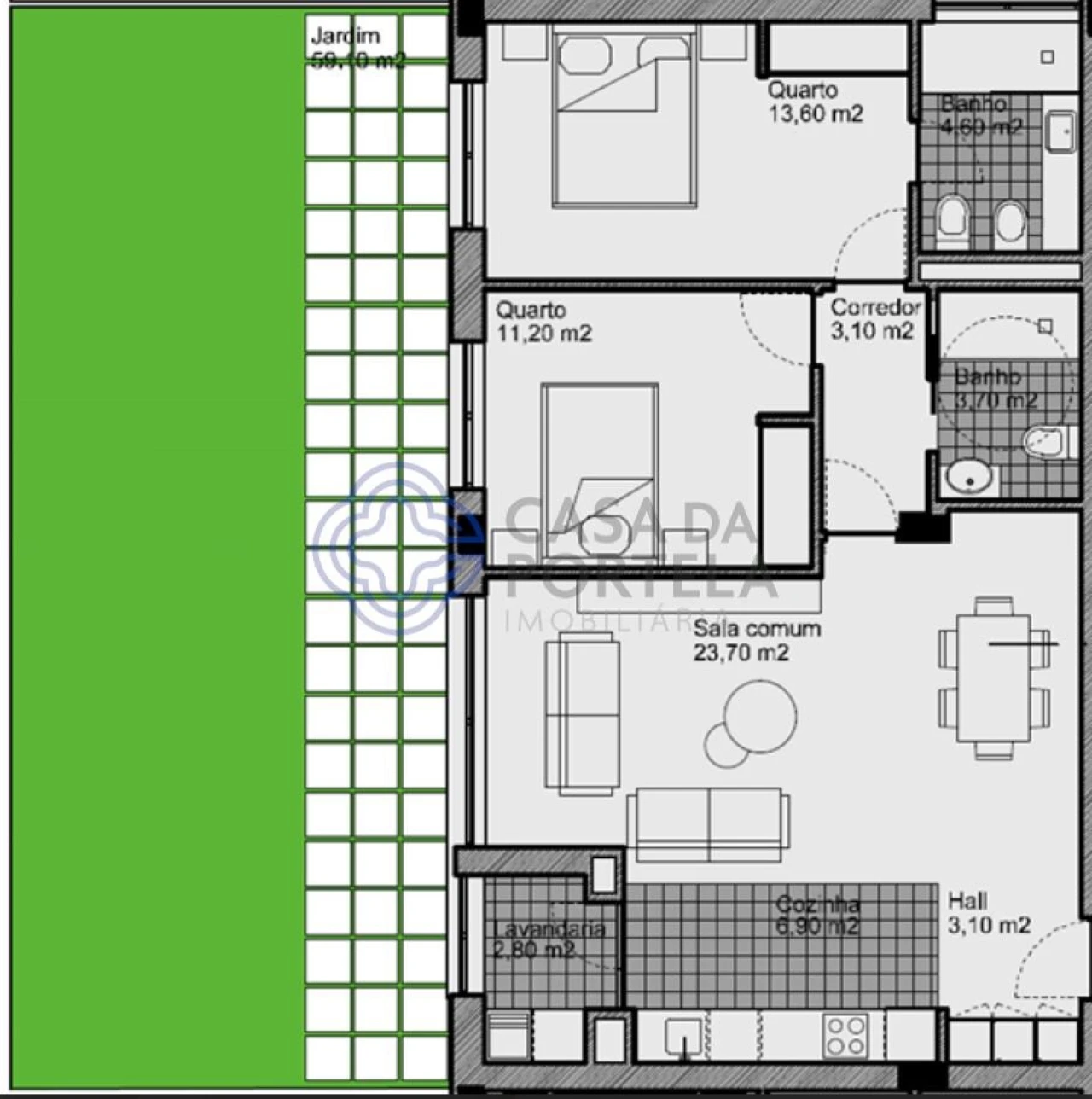Apartamento T2 para Venda em Ermesinde Foto 11