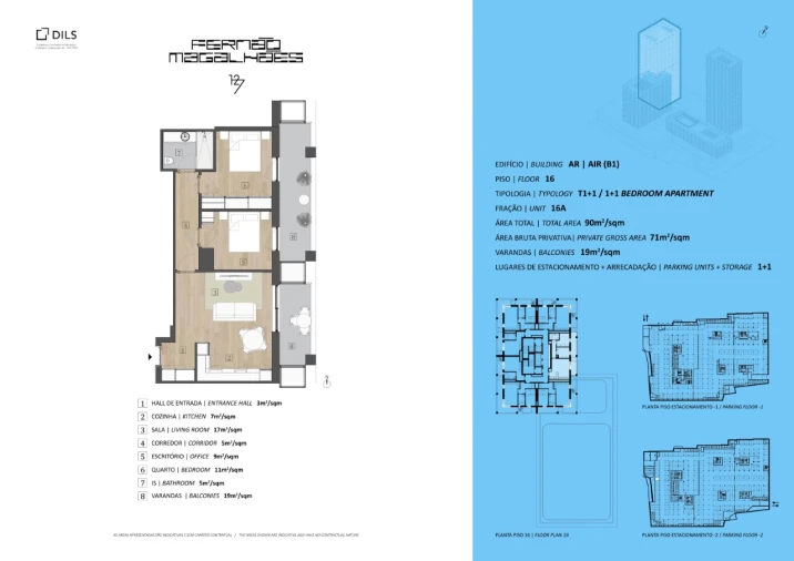 Apartamento T1 para Venda em Campanhã Planta 1