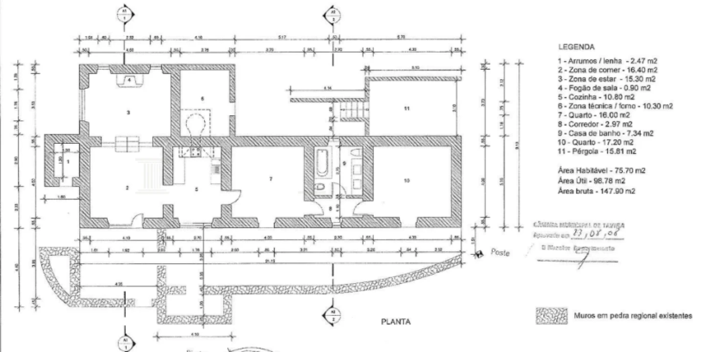 Moradia T2 para Venda em Santa Catarina da Fonte do Bispo Foto 31