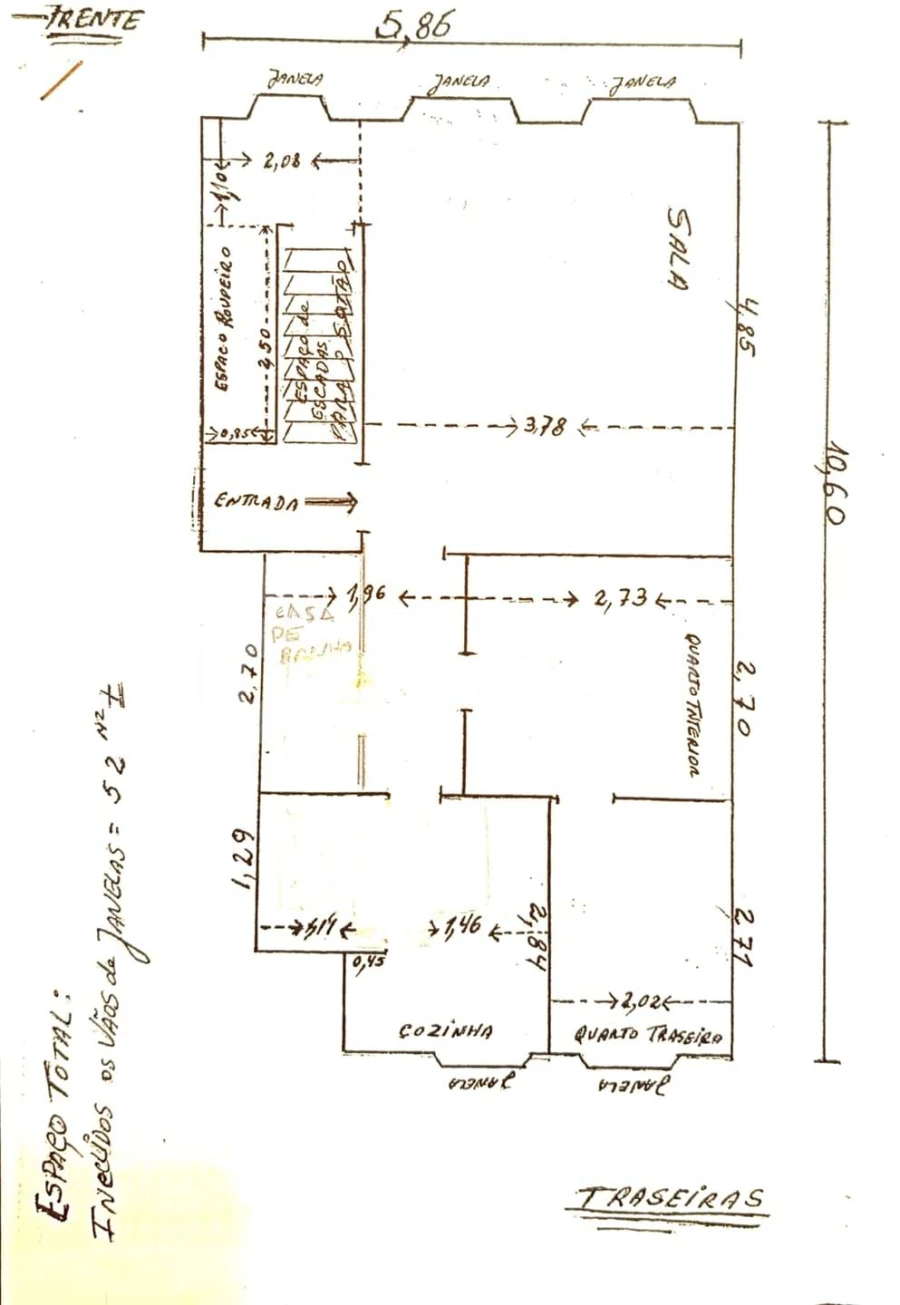 Apartamento T1 para Venda em Misericórdia Planta 1