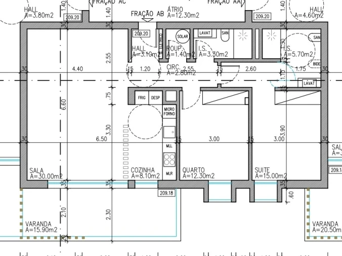 Apartamento T2 para Venda em Mafra Planta 1