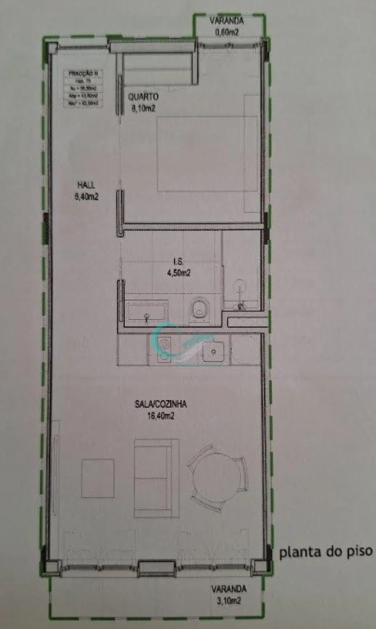 Apartamento T1 para Venda em Cedofeita, Santo Ildefonso, Sé, Miragaia, São Nicolau e Vitória Foto 29