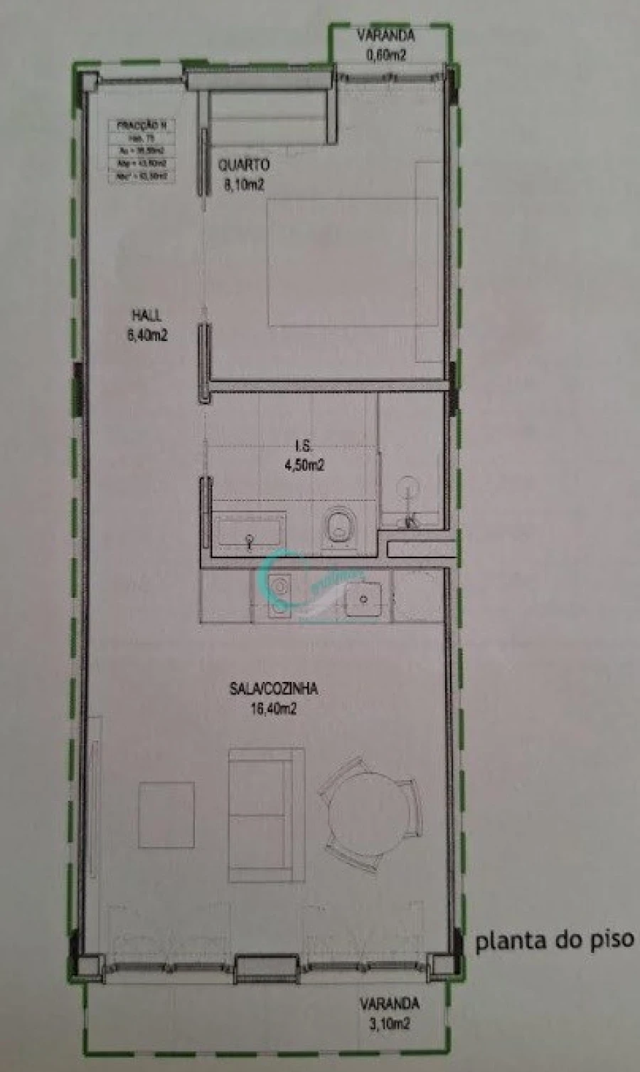 Apartamento T1 para Venda em Cedofeita, Santo Ildefonso, Sé, Miragaia, São Nicolau e Vitória Foto 29