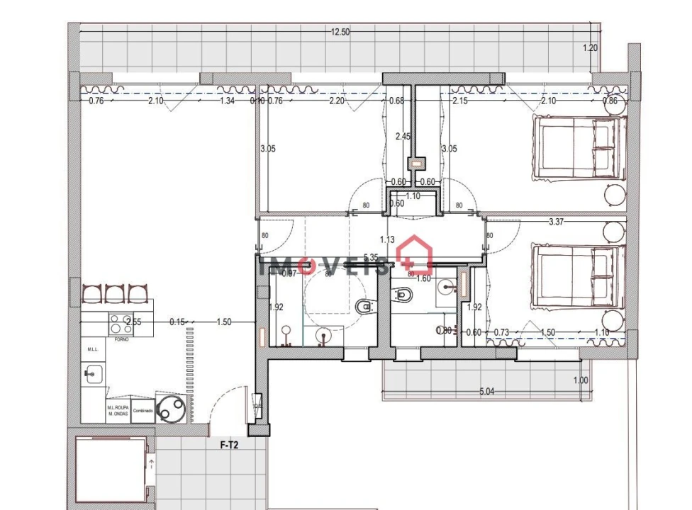 Apartamento T3 para Venda em Nazare Foto 11