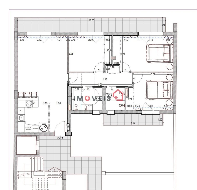 Apartamento T3 para Venda em Nazare Foto 11