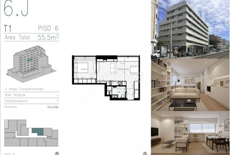 Apartamento T1 para Venda em Matosinhos e Leça da Palmeira Foto 1