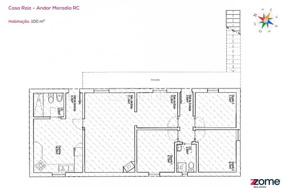 Apartamento T3 para Venda em Frechas Foto 20