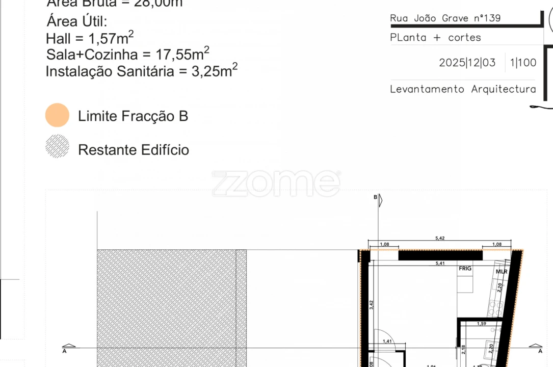 Apartamento T1 para Venda em Lordelo do Ouro e Massarelos Foto 13