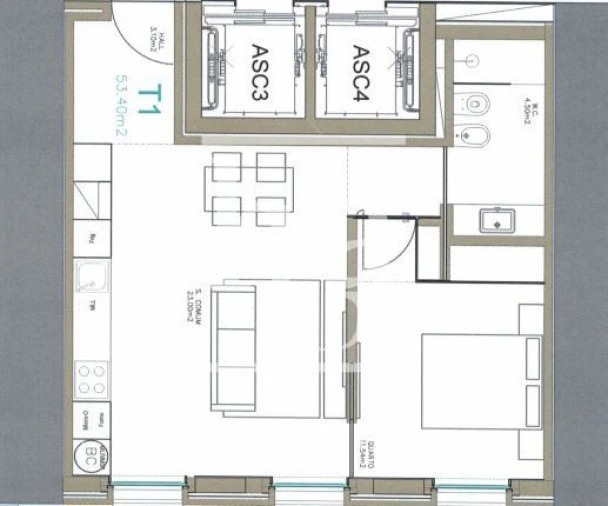 Apartamento T1 para Venda em Cedofeita, Santo Ildefonso, Sé, Miragaia, São Nicolau e Vitória Foto 5