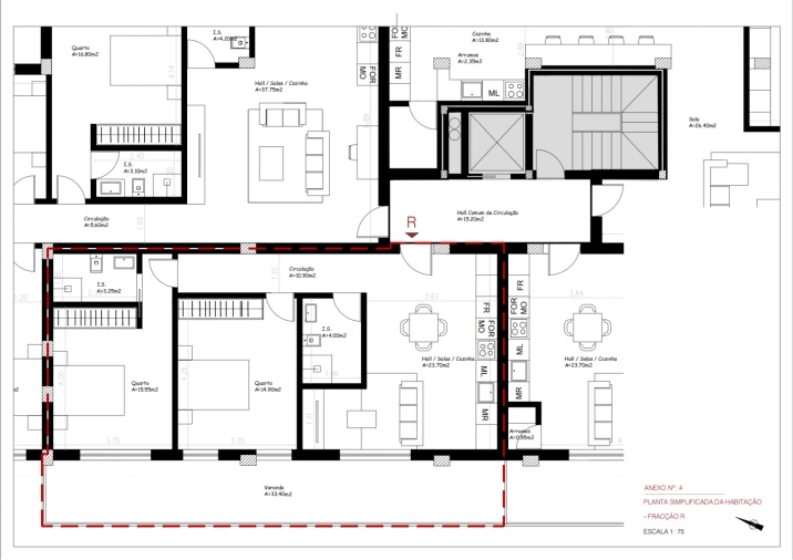 Apartamento T2 para Venda em Lamego (Almacave e Sé) Foto 41