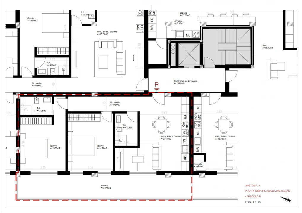 Apartamento T2 para Venda em Lamego (Almacave e Sé) Foto 41
