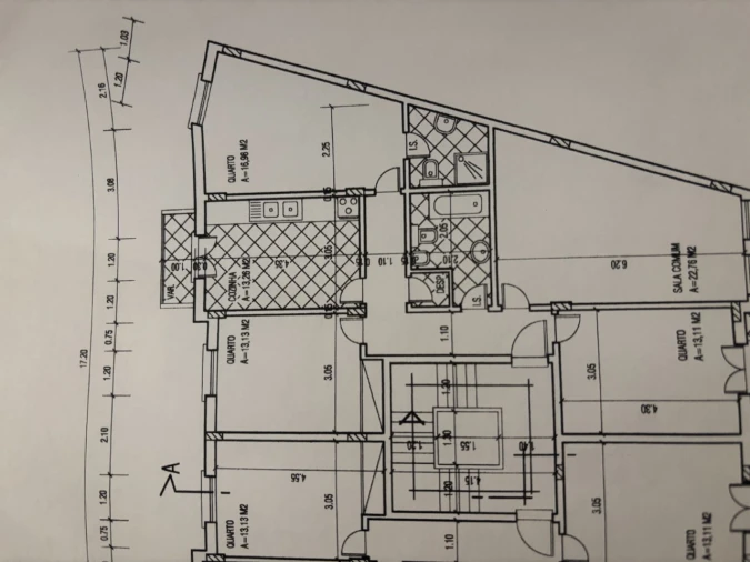 Apartamento T3 para Venda em Peniche Planta 1