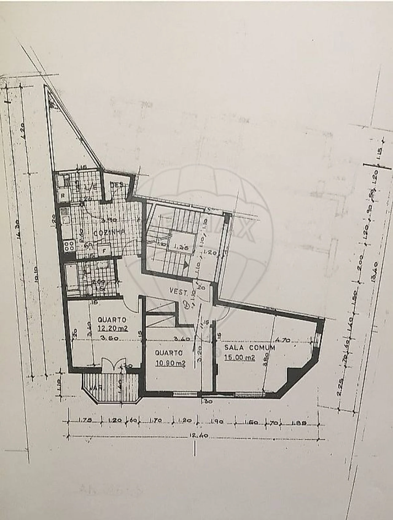 Apartamento T2 para Venda em Santa Maria, São Pedro e Matacães Foto 6