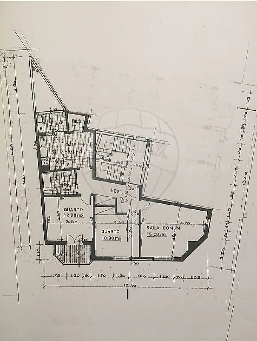 Apartamento T2 para Venda em Santa Maria, São Pedro e Matacães Foto 6