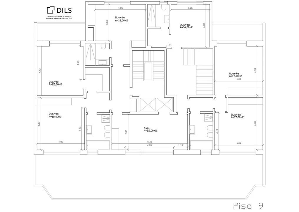 Apartamento T7 para Venda em Avenidas Novas Planta 2
