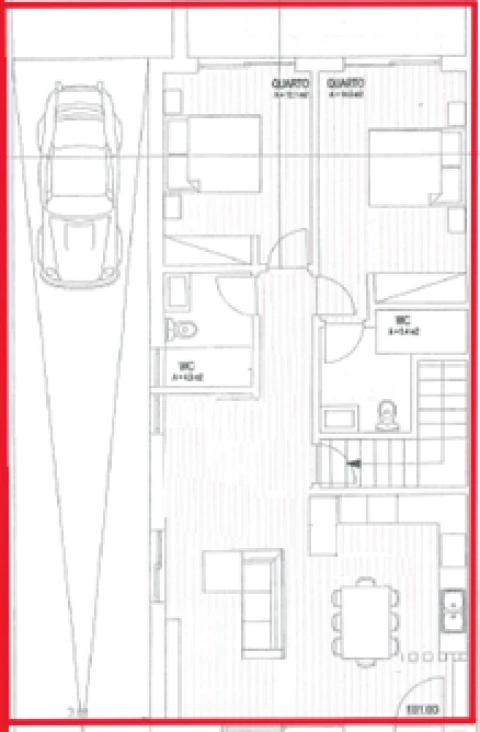 Apartamento T3 para Venda em Delães