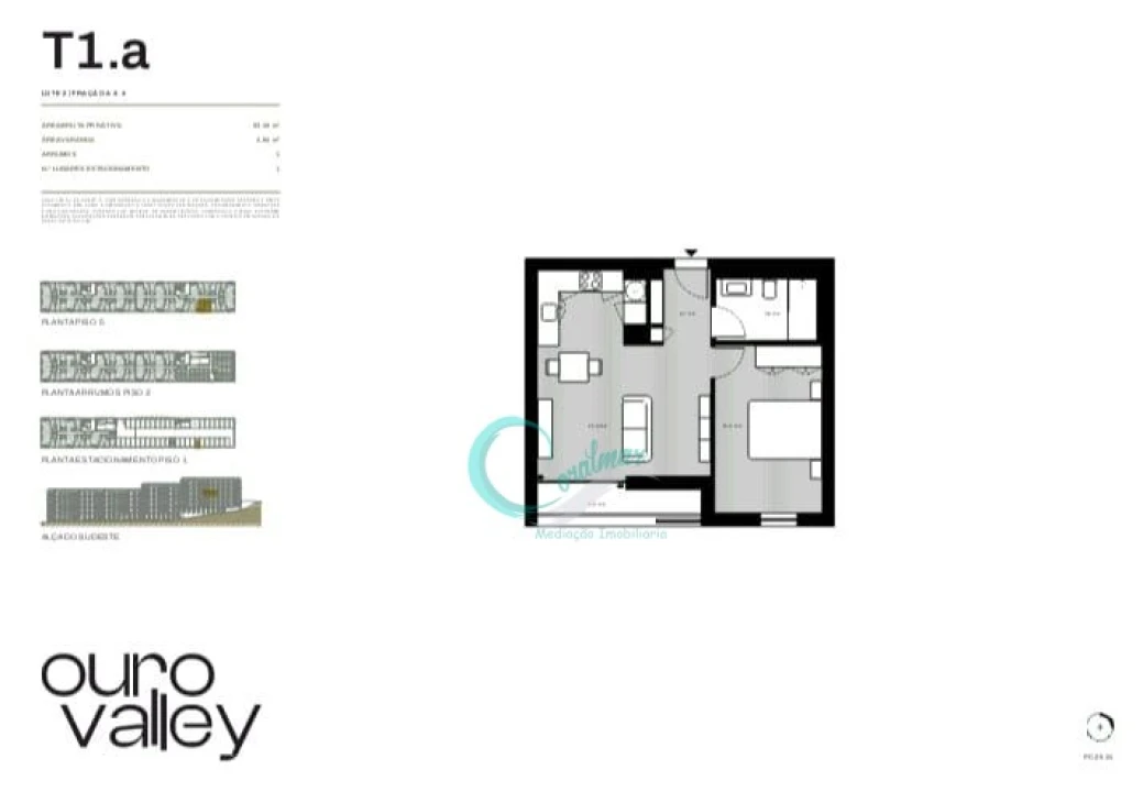 Apartamento T1 para Venda em Baguim do Monte (Rio Tinto) Foto 24