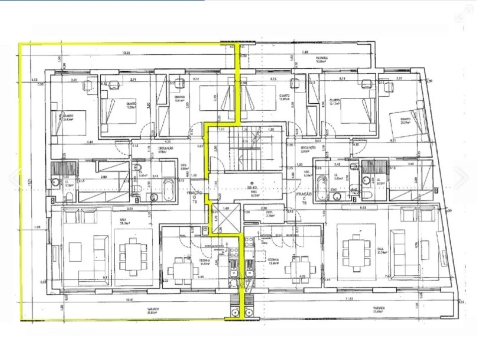 Apartamento T3 para Venda em Amora Planta 2