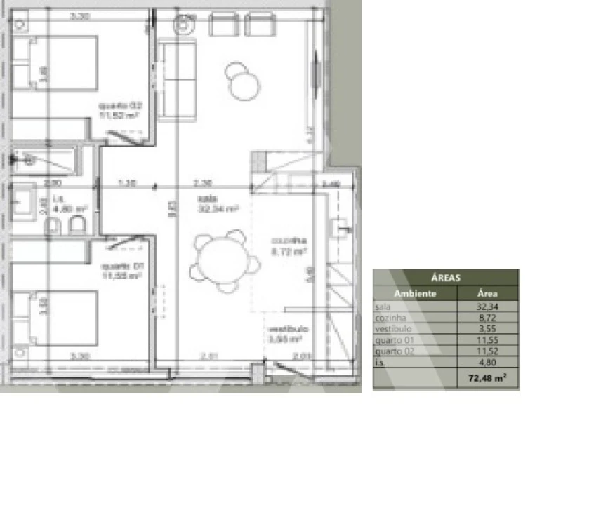 Apartamento T1 para Venda em Sé Nova, Santa Cruz, Almedina e São Bartolomeu Foto 23