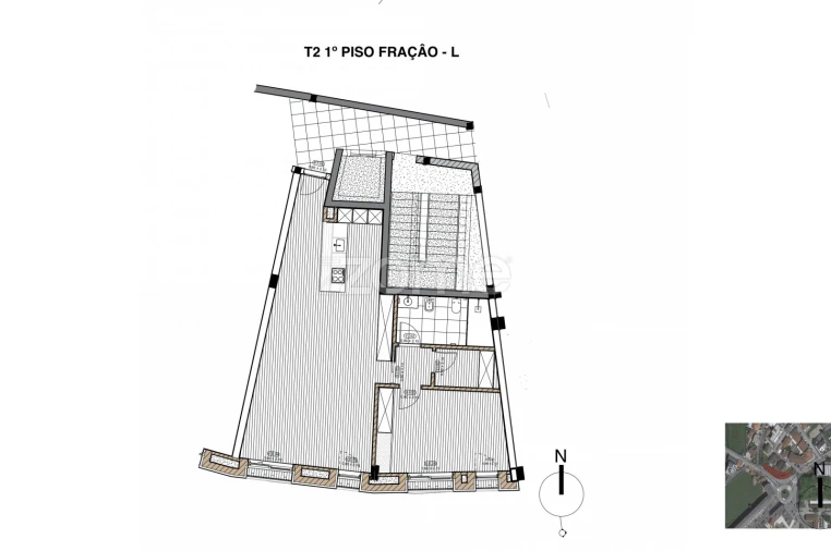 Apartamento T1 para Venda em Paços de Ferreira Foto 25