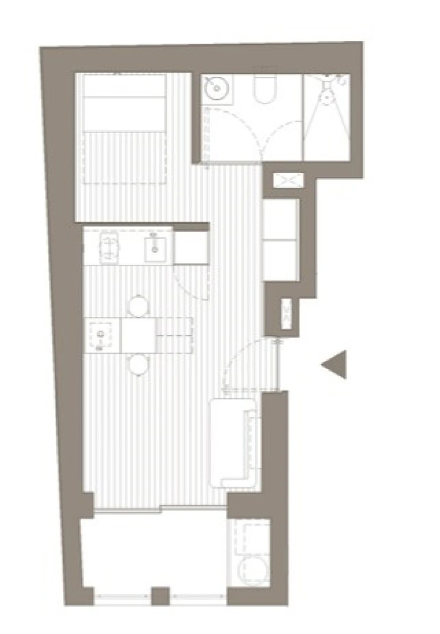 Apartamento para Venda em Santa Marinha e São Pedro da Afurada Planta 1