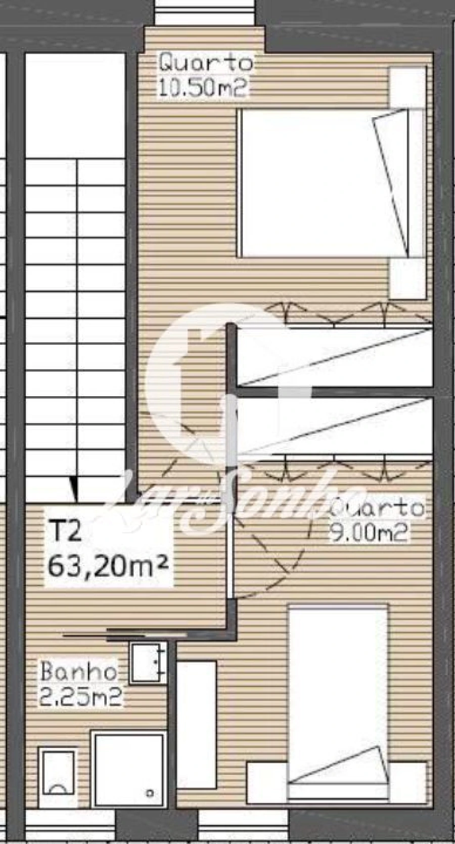 Apartamento T2 para Venda em Durrães e Tregosa Foto 20