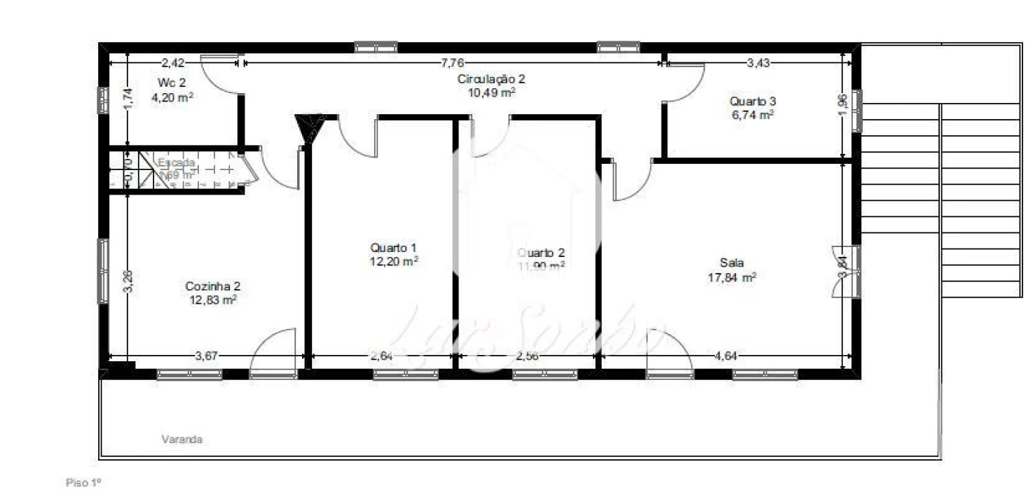 Apartamento T3 para Venda em Balugães Foto 17