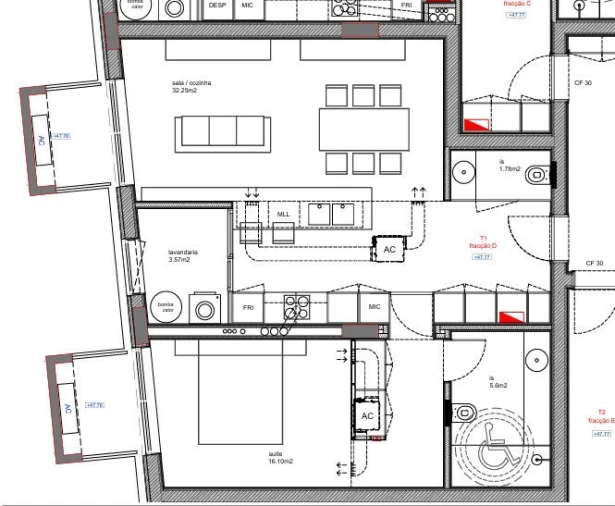 Apartamento T1 para Venda em São Bernardo Foto 22