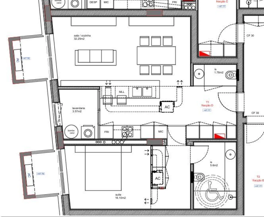 Apartamento T1 para Venda em São Bernardo Foto 22