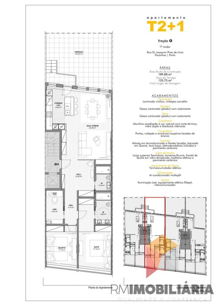 Apartamento T2 para Venda em Paranhos Foto 48