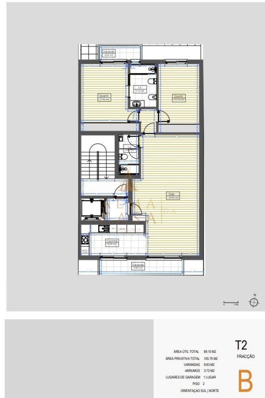 Apartamento T2 para Venda em Ermesinde Foto 13