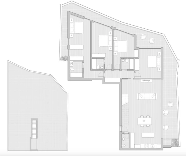 Apartamento T4 para Venda em Gafanha da Boa Hora Planta 1