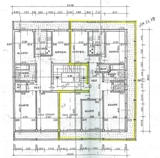 Apartamento T4 para Venda em Laranjeiro e Feijó Planta 1