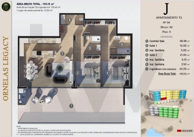 Apartamento T2 para Venda em Arco da Calheta