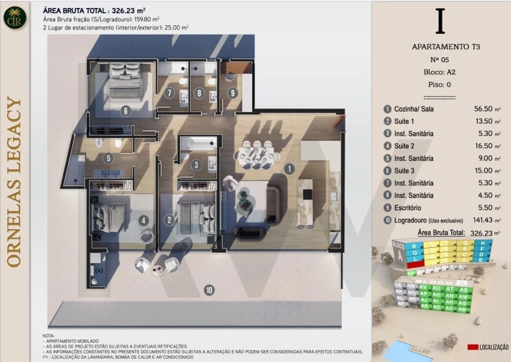 Apartamento T3 para Venda em Arco da Calheta Foto 23