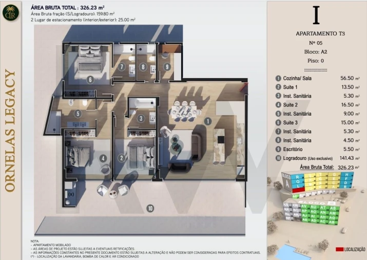 Apartamento T3 para Venda em Arco da Calheta Foto 23