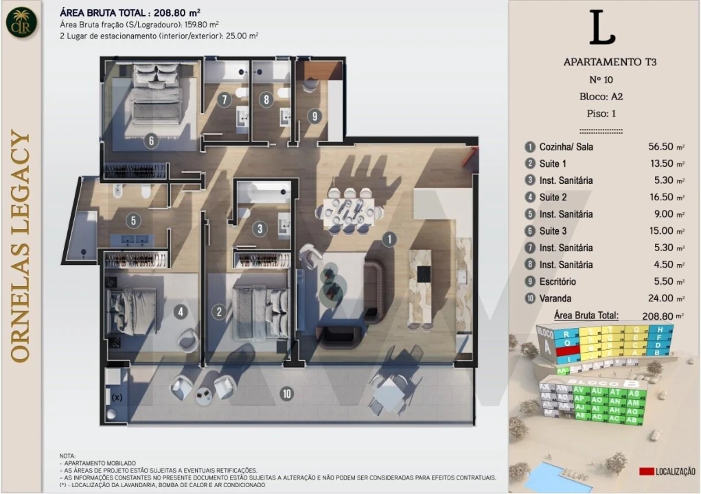 Apartamento T3 para Venda em Arco da Calheta Foto 23