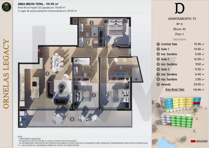 Apartamento T3 para Venda em Arco da Calheta Foto 23
