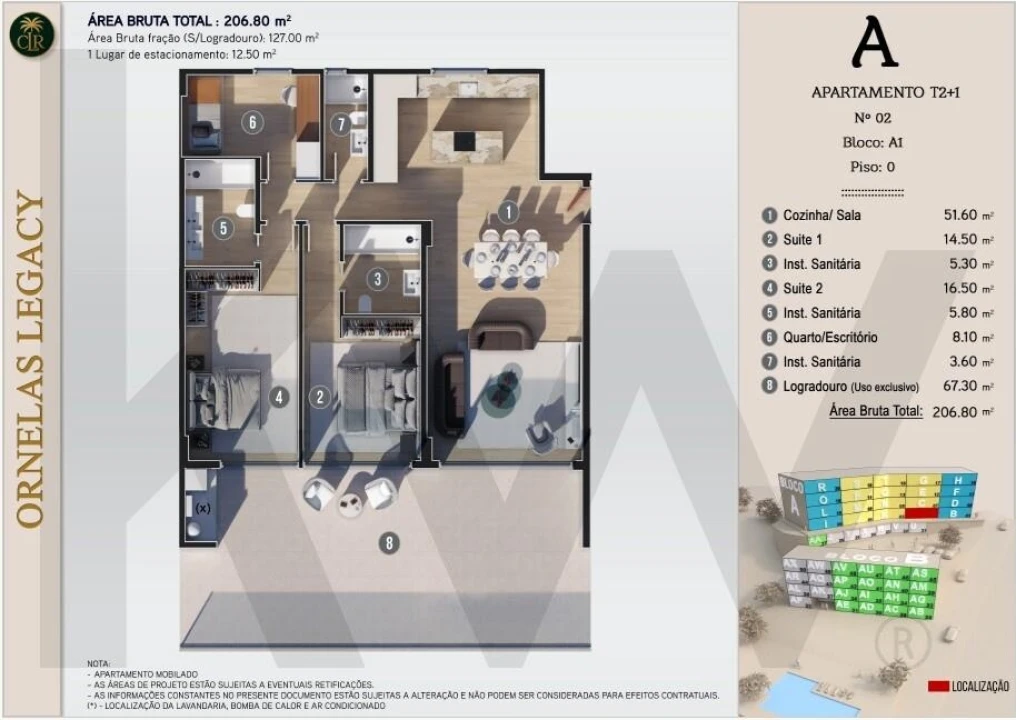 Apartamento T2 para Venda em Arco da Calheta Foto 23