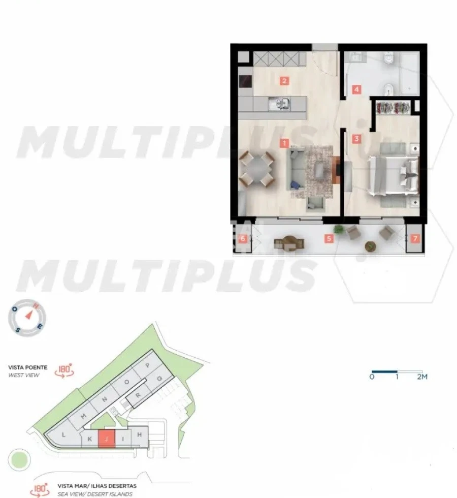 Apartamento T1 para Venda em Caniço Foto 26