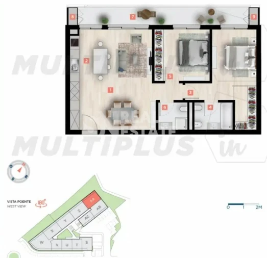 Apartamento T2 para Venda em Caniço Foto 24