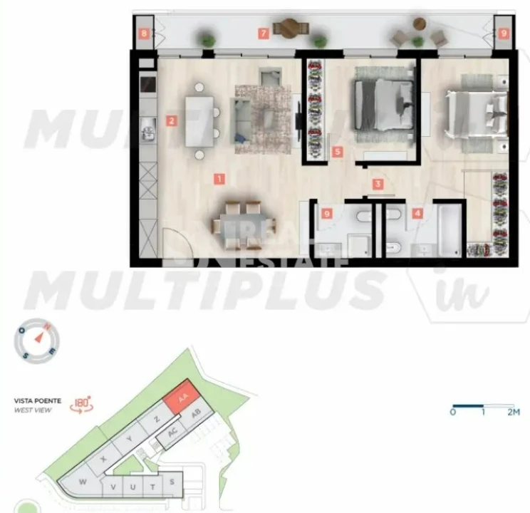 Apartamento T2 para Venda em Caniço Foto 24