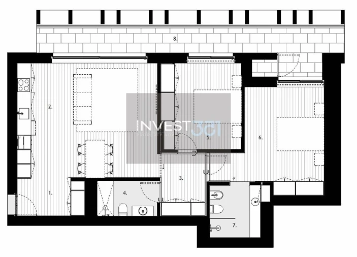 Apartamento T2 para Venda em Arcozelo Foto 9