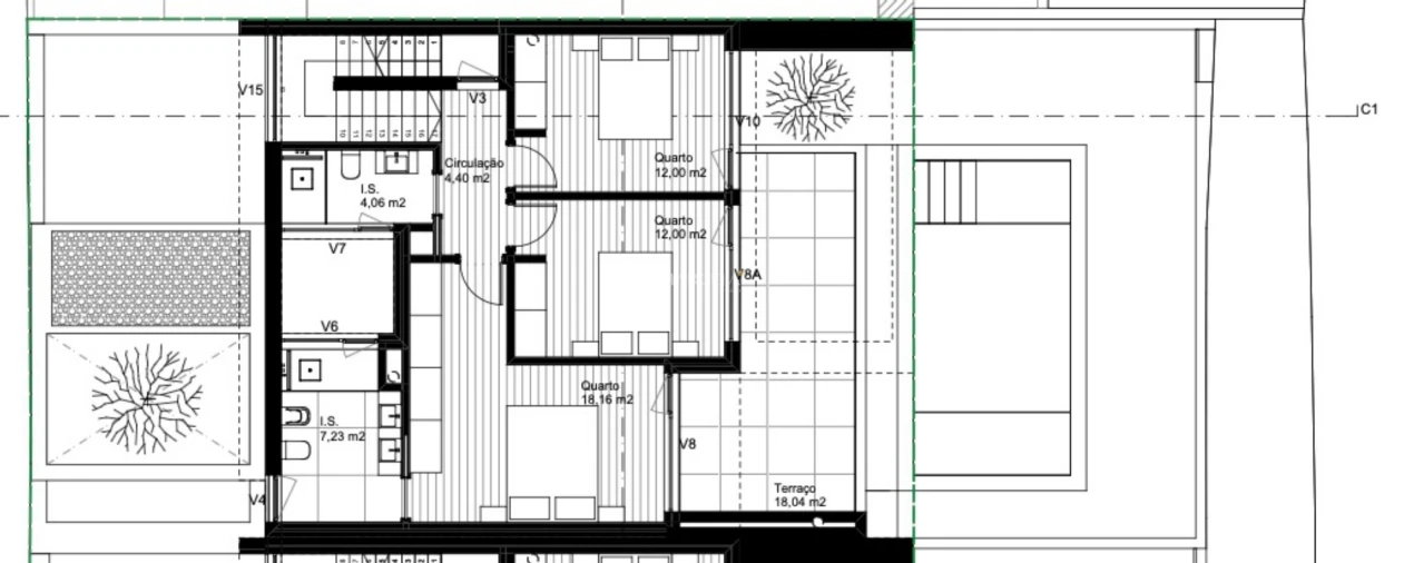 Moradia T3 para Venda em Lagos (São Sebastião e Santa Maria) Planta 4