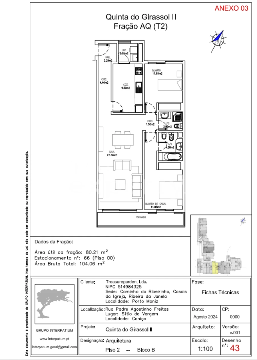 Apartamento T2 para Venda em Caniço Foto 21
