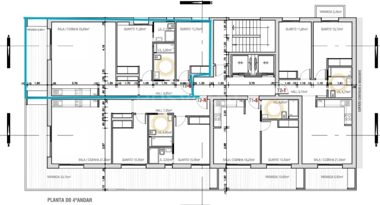Apartamento T2 para Venda em Monte Gordo Foto 12